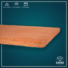 Biscotto Di Casapulla Originale Per Forno Pizza – Suolo In Argilla 105 Cm X5 (40x40 Cm)